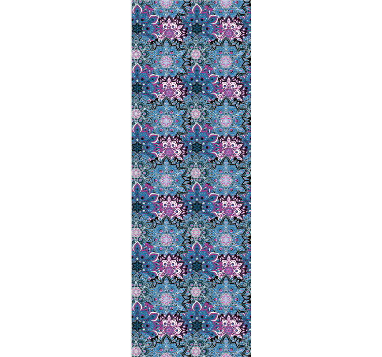 Papel pintado retro Mandala de plumas en capas - TenVinilo