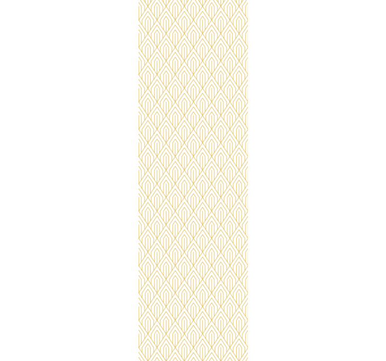 Papel pintado moderno Patrón de forma de diamante amarillo modern - TenVinilo