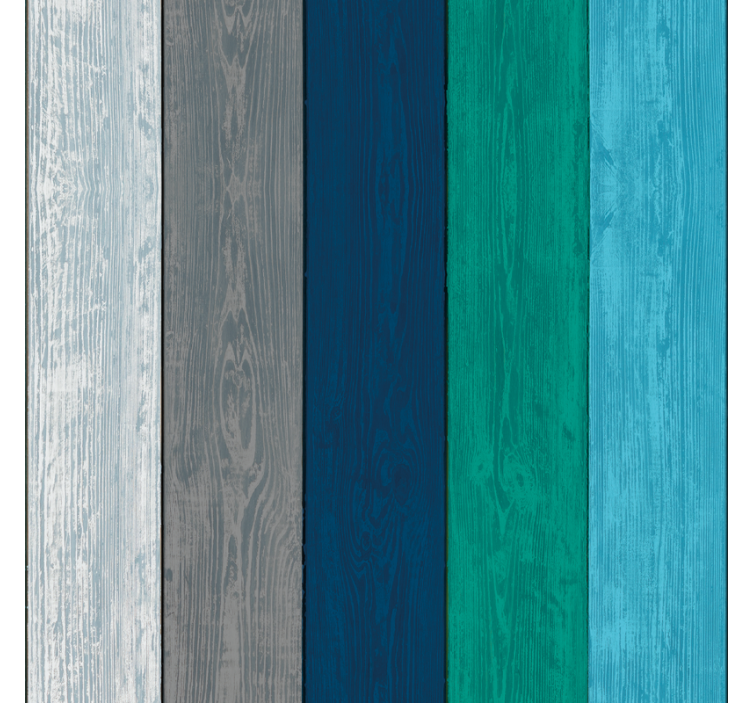 Papel pintado rayas verticales madera alicatada - TenVinilo