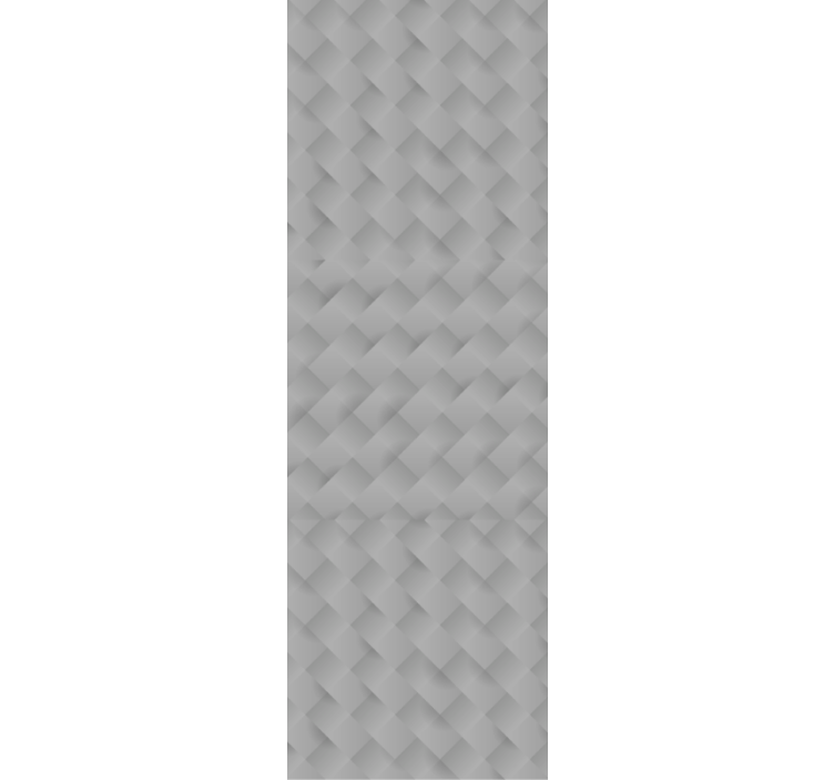 Papel tapiz gris profundidad geométrica - TenVinilo