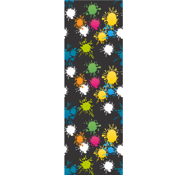 Papel pintado de arte Fiesta de color - TenVinilo