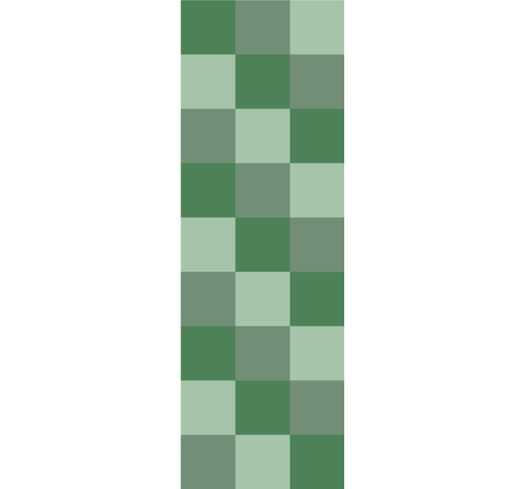 Papel pintado azulejos Tonos de azulejos verdes - TenVinilo