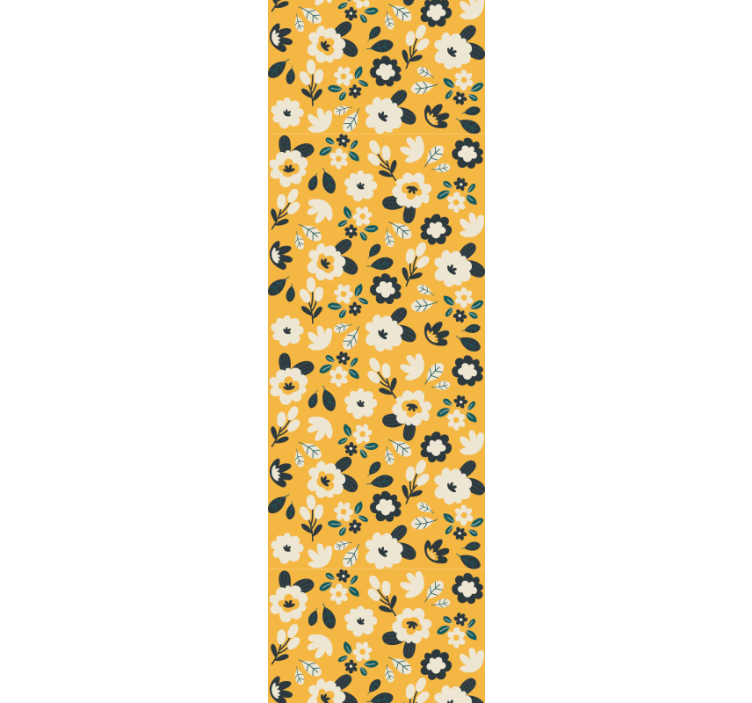 Papel tapiz flores característica floral del dormitorio - TenVinilo