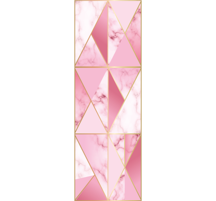 Papel tapiz geométrico patrón de mármol geométrico - TenVinilo