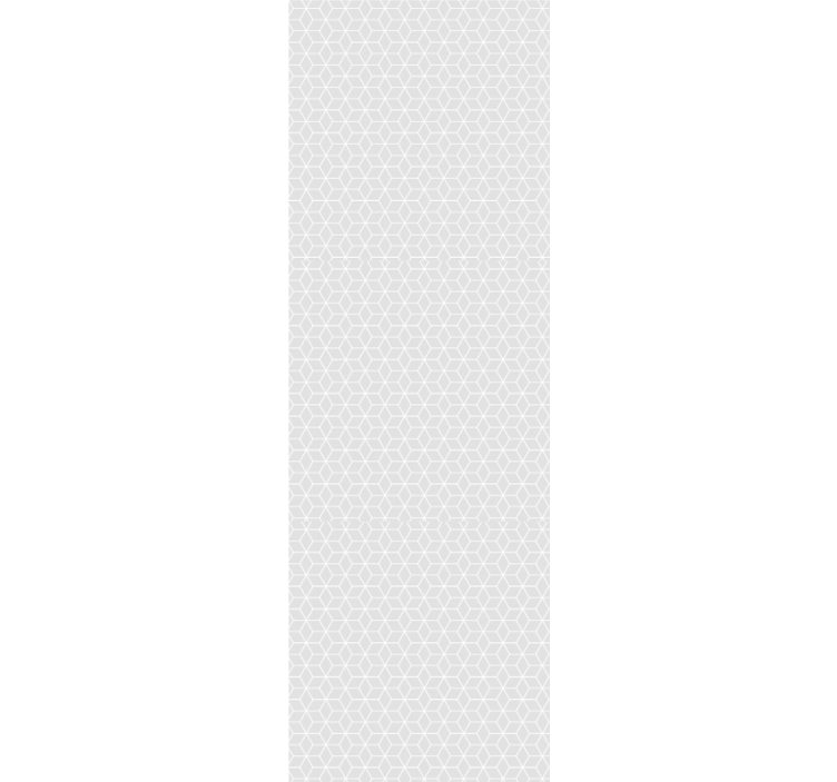 Papel pintado cuadros Paralelogramos grises - TenVinilo