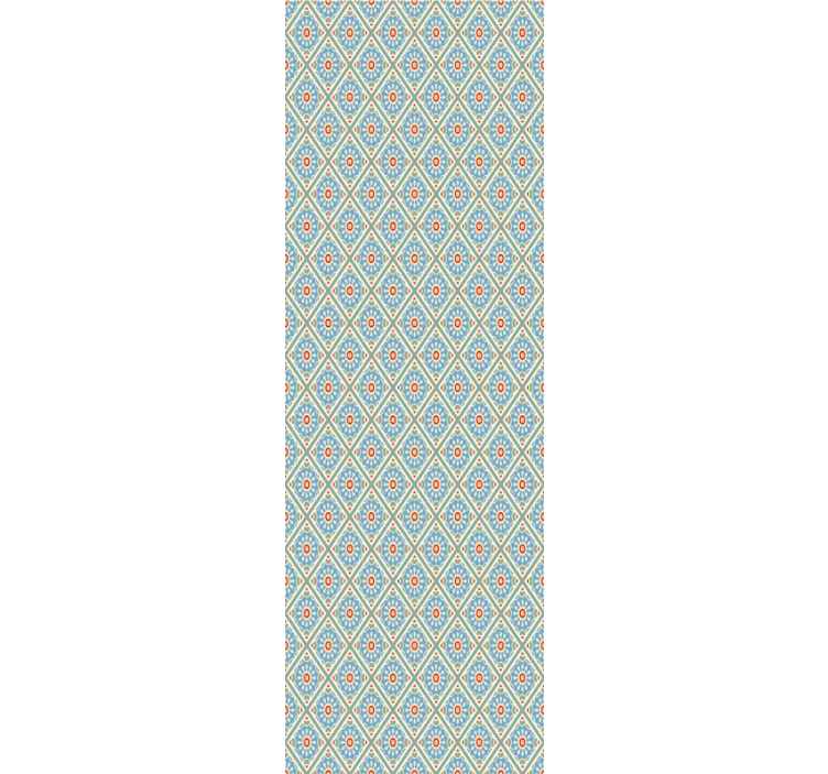 Papel tapiz azulejos esencia de mosaico geométrico - TenVinilo