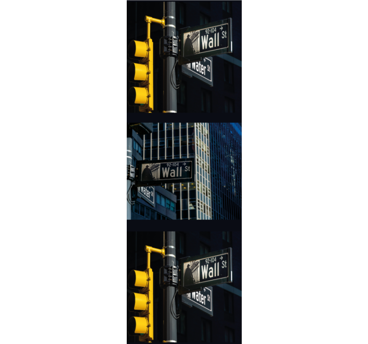 Papel tapiz ciudades intersección urbana - TenVinilo