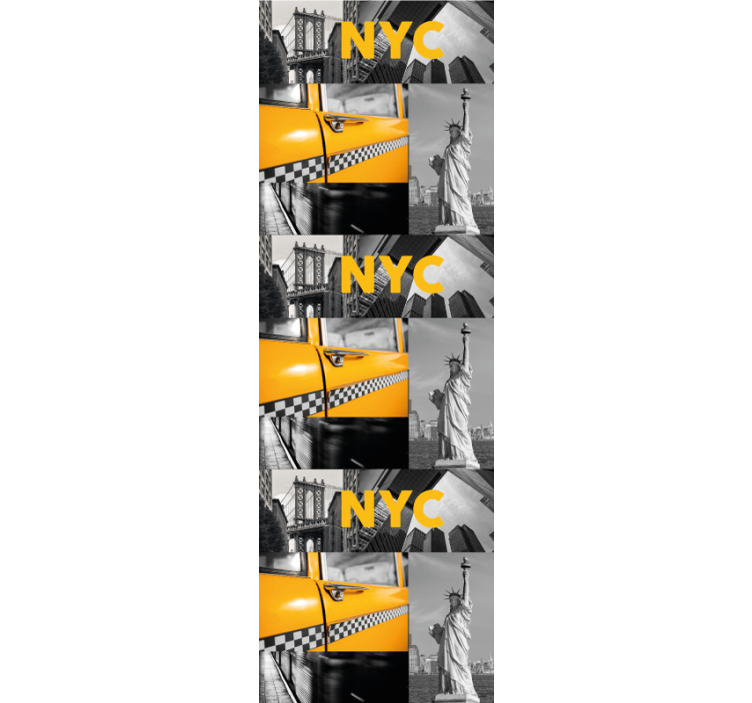 Papel tapiz ciudades collage urbano - TenVinilo