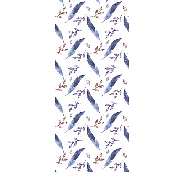 Papel tapiz flores patrón floral diagonal - TenVinilo