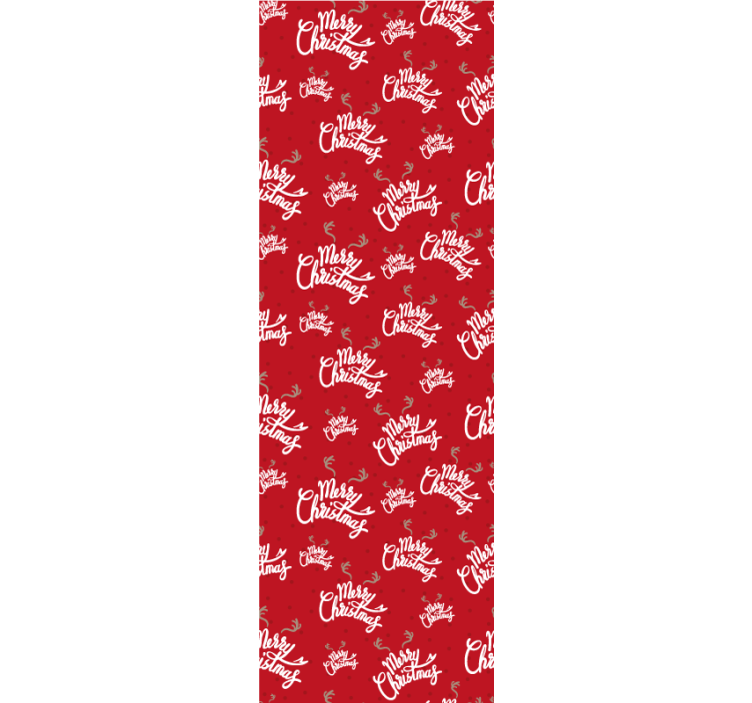 Papel tapiz navidad motivo de guión festivo - TenVinilo