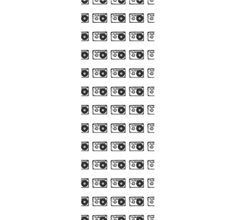 Papel tapiz ornamental patrón de audio retro - TenVinilo