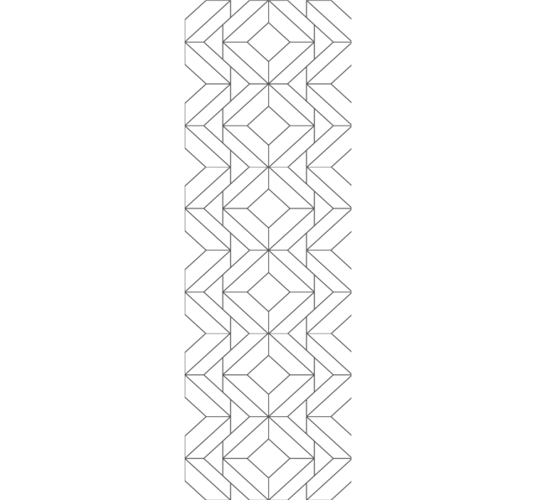 Papel tapiz geométrico elementos estampados modernos - TenVinilo