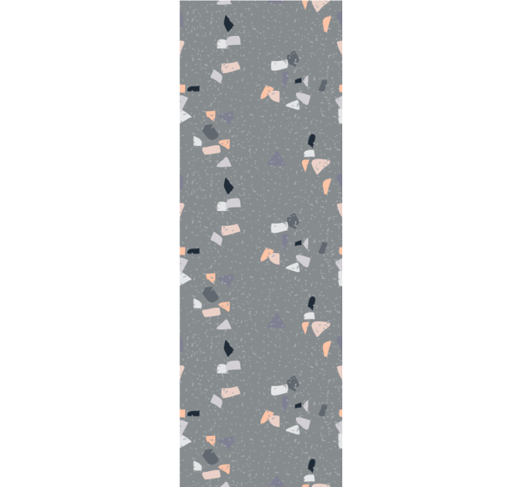 Papel tapiz abstracto confeti geométrico - TenVinilo