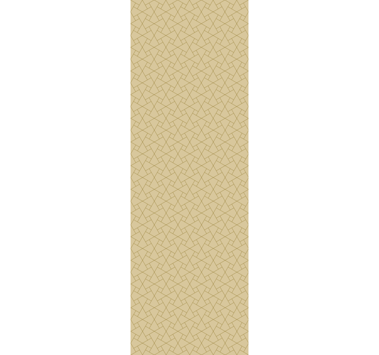 Papel tapiz geométrico patrón de líneas que se cruzan - TenVinilo