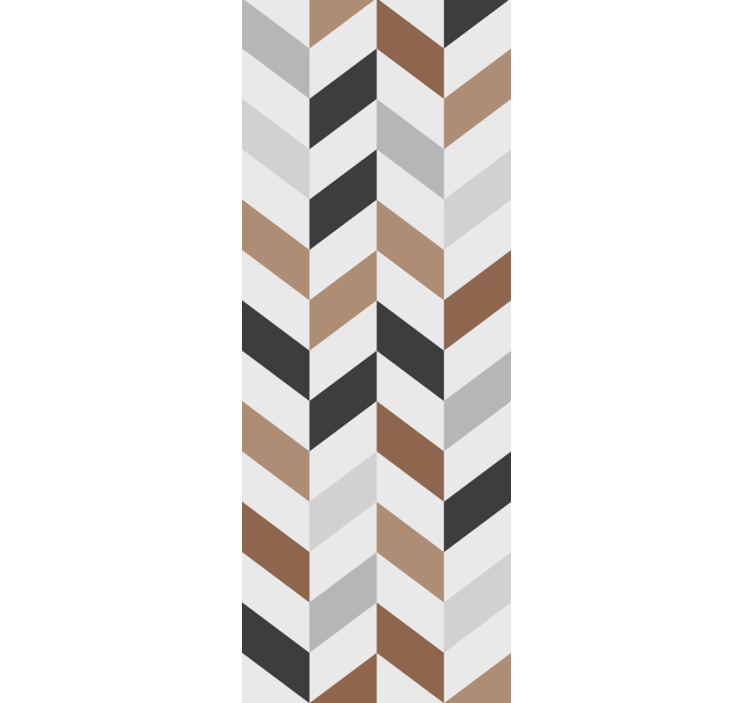 Papel pintado triangulos Bloques de colores geométricos - TenVinilo