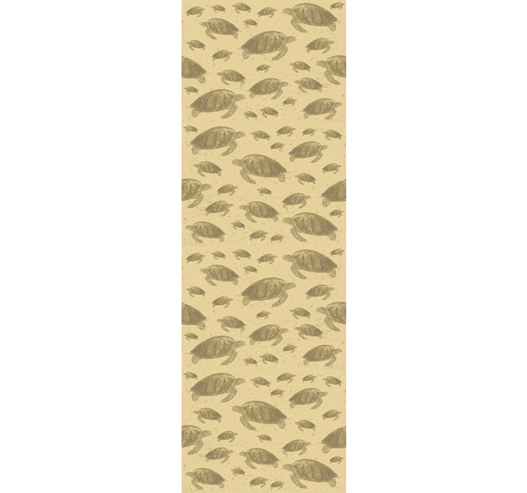 Papel pintado animal Tortuga marina - TenVinilo