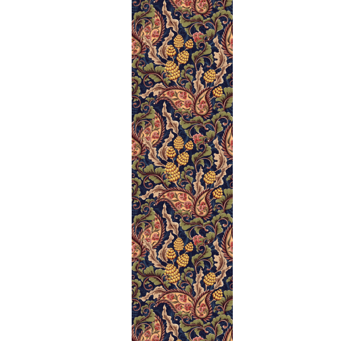 Papel tapiz recámara matrimonial elegante arreglo floral - TenVinilo