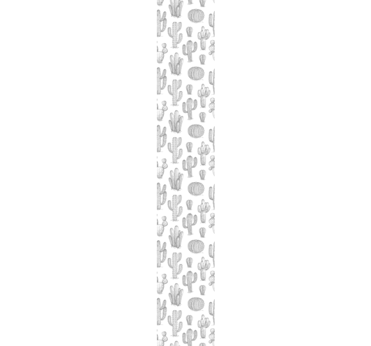 Papel tapiz naturaleza patrón de cactus - TenVinilo