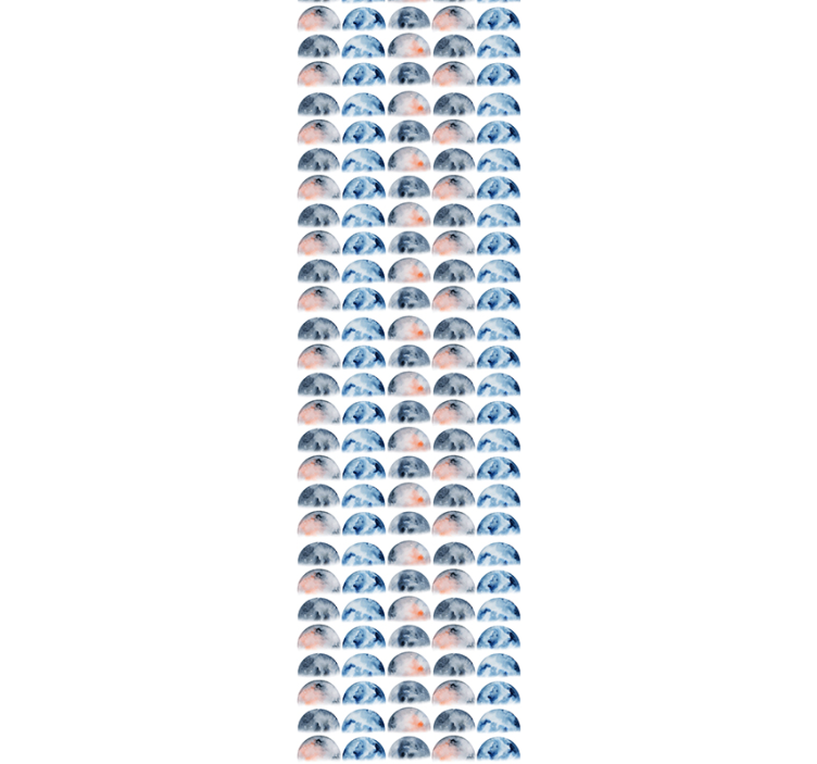 Papel tapiz estrellas media luna celestial - TenVinilo