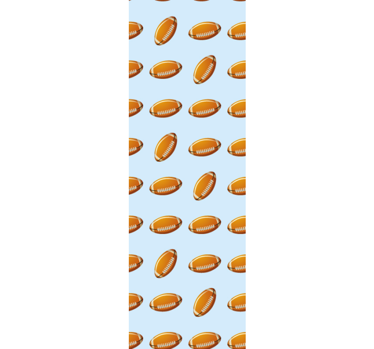 Papel tapiz personalizable frenesí de fútbol - TenVinilo