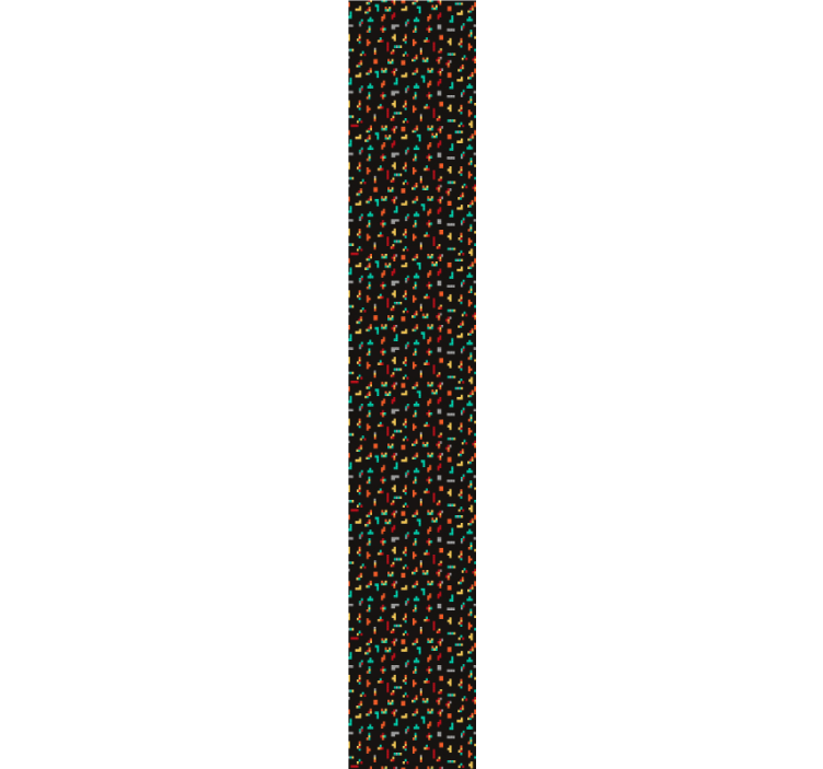 Papel tapiz geométrico formas de juego coloridas - TenVinilo