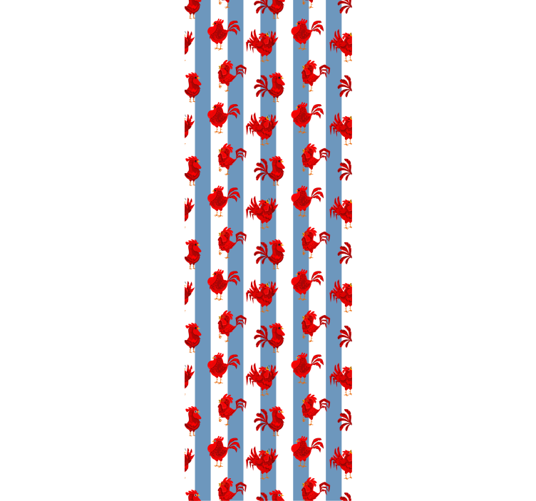 Papel tapiz animales patrón de rayas de langosta - TenVinilo