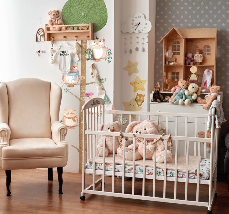 Papel tapiz estrellas simplicidad del patrón de estrella - TenVinilo