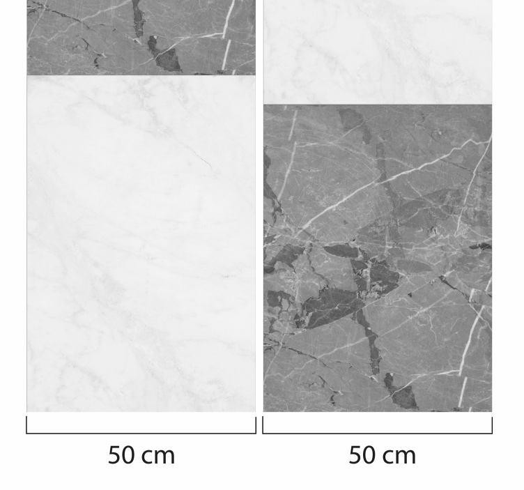 Papel tapiz mármol elegante veteado gris - TenVinilo