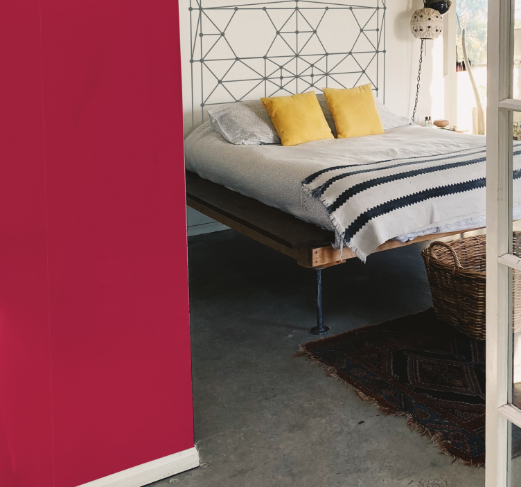 Papel pared rosa Viva magenta - TenVinilo