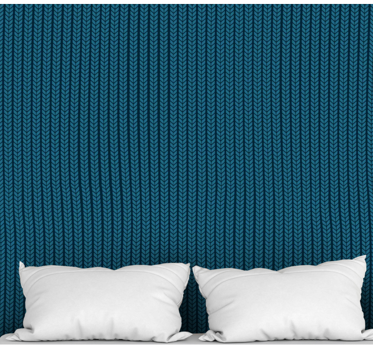 Papel tapiz cuadrados elegancia trenzada - TenVinilo