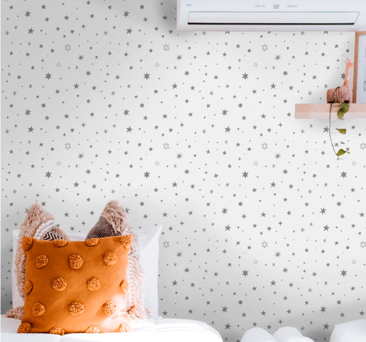 Papel tapiz estrellas motivos estrellados - TenVinilo