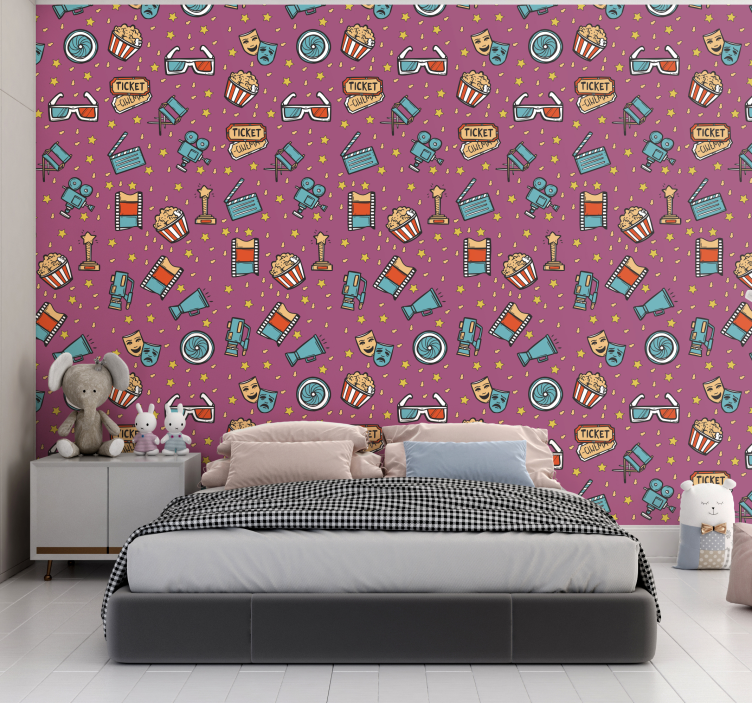 Papel tapiz navidad vitalidad cinematográfica - TenVinilo