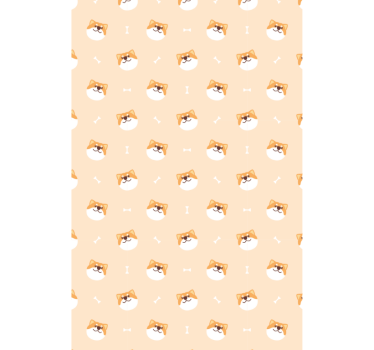 Papel tapiz animales cara de perro lindo - TenVinilo