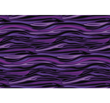 Papel tapiz animales patrón de olas moradas - TenVinilo