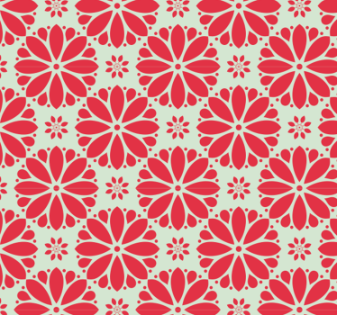 Papel para pared  ornamental motivos florales - TenVinilo