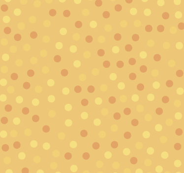Papel pintado para cocinas naranjas en círculos  - TenVinilo