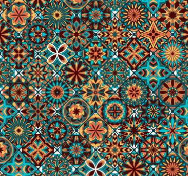 Papel pintado azulejos portugueses - TenVinilo