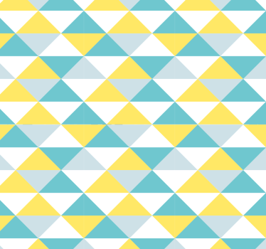 Papel pintado azulejos amarillos y azules - TenVinilo
