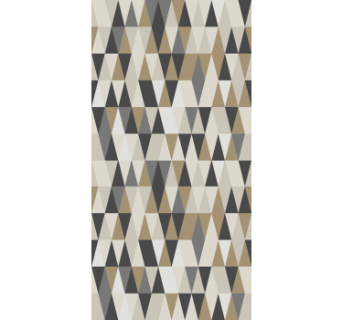 Papel pared triángulo motivos escandinavos - TenVinilo