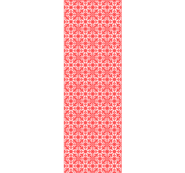 Papel tapiz rojo patrones intrincados - TenVinilo