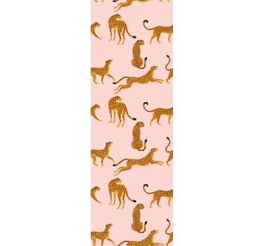Papel pared animales guepardos sabanas - TenVinilo