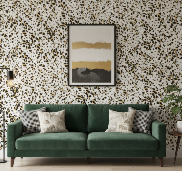 Papel tapiz animales diseño piel de leopardo - TenVinilo